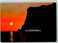 Nordkapp - Mitternachtssonne Passagierschiff