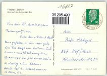 16818 O1950 Flecken Zechlin - Blick auf den Schwarzen See