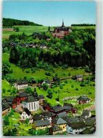 96337 W8642 Lauenstein , Oberfr - Blick zur Burg