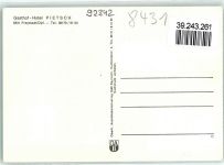 92342 W8437 Freystadt , Oberpf - Gasthaus Hotel Pietsch Brunnen