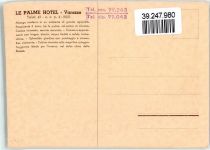 17019 Varazze - Palme Hotel Scan verzogen