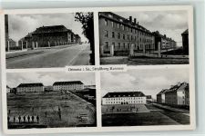 04668 O7240 Grimma - Straßburg- Kaserne WK II Stempel