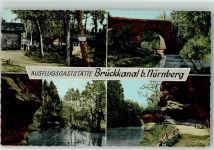 90537 W8501 Feucht - Gasthaus Ausflugsgaststätte Brückkanal