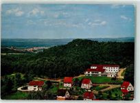 91235 W8564 Hartenstein , Mittelfr - Jugendherberge Terrasse