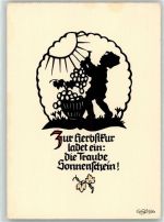 Weintrauben Karte Nr. 935 AK Plischke, G.