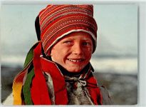 Nordkapp - Samer Tracht Ort lt. Stempel