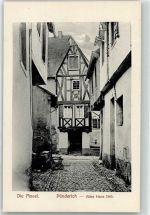 56862 W5587 Pünderich - Altes Haus 1563