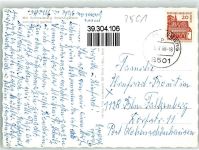 90592 W8501 Rummelsberg - Landkarte Rummelsberg Brüderhaus Erholungsheim Einbettzimmer Speiseraum Gedächtniskreuz