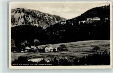 83313 W8227 Maria Eck , Kr Traunstein, Oberbay - Klosterkirche Rauschberg Stempel Wallfahrtsort