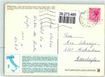 Grado Ambriabella Ausflugsdampfer Segelboot Wappen Hafen