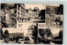 96515 O6400 Sonneberg , Thür Foto AK Handels Schule Omnibus Spielzeugmuseum Sternwarte