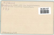 Printed by War Prisoners Aid. Y.M.C.A. Kriegsgefangenkarte Kriegsgefangener KEINE AK