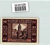 99885 O5807 Ohrdruf Notgeldschein Notgeld 25 Pfennig