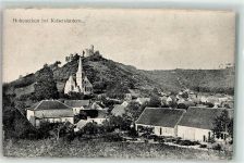 67655 W6750 Hohenecken Gebrauchsspuren Burg Kirche Sankt Rochus