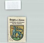 29468 W3134 Bergen Dumme Vignette Wappen Kaffee Hag