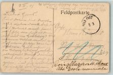 Feldpost Nr 53 Feldpoststempel WK I