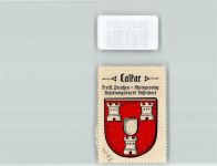 47546 W4192 Kalkar , Niederrhein - Vignette Wappen Freist. Preußen Rheinprovinz Regierungsbezirk Düsseldorf