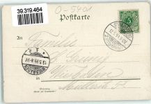 15344 O1260 Strausberg 1899 Lithographie Ihlandsee