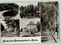 16547 O1403 Birkenwerder - Hauptpostamt Boddensee Mönchsee