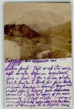 6631 Lermoos 1905 - Zugspitze Ort handschriftlich