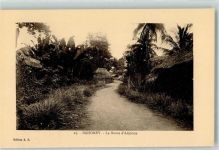 la Route d`Adjohon