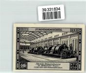 06749 O4400 Bitterfeld Geldschein Notgeld 75 Pfennig Stromerzeugung Bild 3