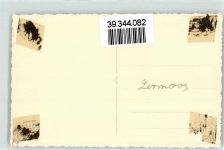 6631 Lermoos Privatfoto AK Rückseitig Klebestellen Ort handschriftlich