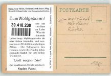 88178 W8999 Heimenkirch - Herz Jesu Heim für Kriegerkinder Kaplan Pabst
