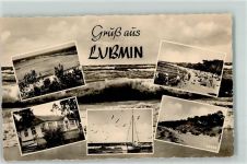 17509 O2205 Lubmin - Ostseestrand Möwen Fischkutter