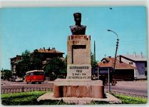 Bildhaukunst General Kazim Karabekir Statue Omnibus Auto
