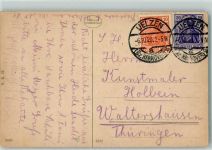 29525 W3110 Uelzen , Lüneburger Heide 1920 - Mischfrankatur