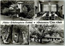 99891 O5801 Winterstein , Thüringerw - Mütter-Erholungsheim Eichhof