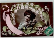 Schneeglöckcheen Frau Pflanzen 1911