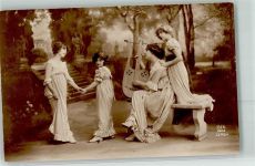 Frau Kinder DIX Paris Nr.1345 Harfe 1919