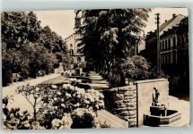 08258 O9659 Markneukirchen Foto AK Ernst-Thälmann-Platz mit Anker-Apotheke