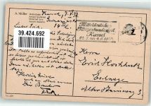Mutterliebe Baby Müller, A. (München) Künstlerkarte