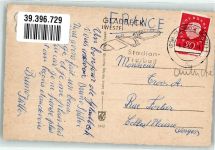 45964 W4390 Gladbeck - Postamt Berufsschule Stadtbücherei Badeanstalt Berglehrlingsheim
