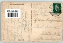 78126 W7744 Buchenberg , Schwarzw 1930 Gebrauchsspuren Alte Kirche