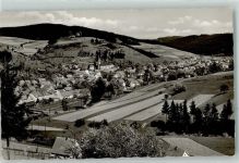 96346 W8649 Wallenfels , Oberfr - mit Kirche St. Thomas Hotel Wirtshannla