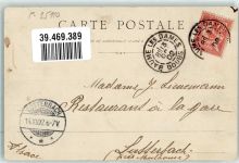 25110 Baume-les-Dames 1902 - Vue Generale Kirche