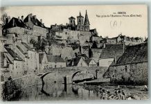 21140 Semur-en-Auxois - vue prise de l`Ancienne Prison