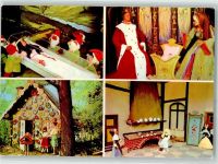 Märchen Dornröschen Hänsel un d Gretel Aschenputtel Schneewittchen Foto AK