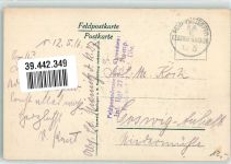 Englische Blingänger Feldpost Infanterie Regiment 27 3 Kompanie Waffe 1916