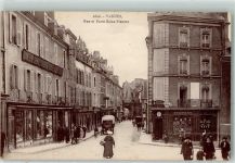 56000 Vannes - Rue et Porte Saint Vincent Auto Geschäfte Uhr Tor