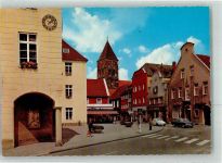 48429 W4440 Rheine Foto AK Rathaus VW Käfer Auto Oldtimer