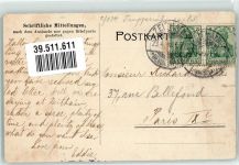 01619 O8401 Zeithain 1916 Gebrauchsspuren Kaserne Truppenübungsplatz