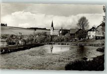 95356 W8651 Grafengehaig Foto AK mit Kirche Zum Heiligen Geist