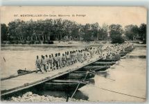 34000 Montpellier 1906 - Schiffbrücke 2. Genie Uniform