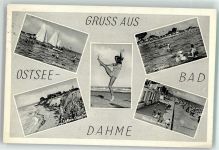 23747 W2435 Dahme , Holst - Segelboote Strandpromenade