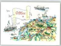 18209 O2560 Bad Doberan - Ostsee II Landkarte